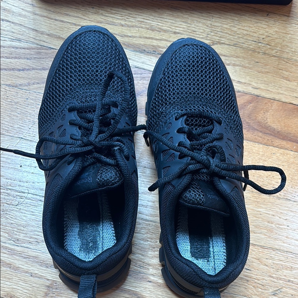 Reebok Black Sublite Cushion Work Shoes with Breathable Mesh women’s 7.5 - Picture 4 of 6
